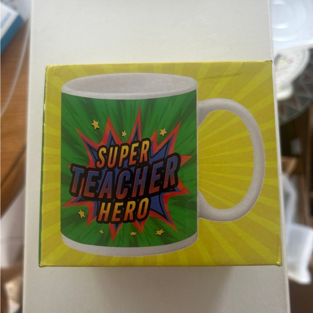 Superhero Teacher Mug